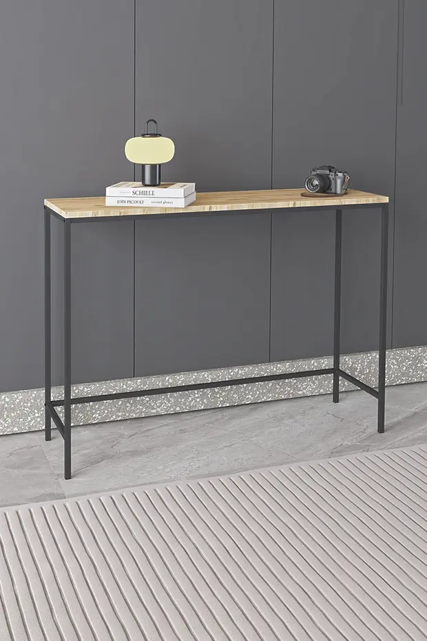 Canvas Meşe Metal Dresuar